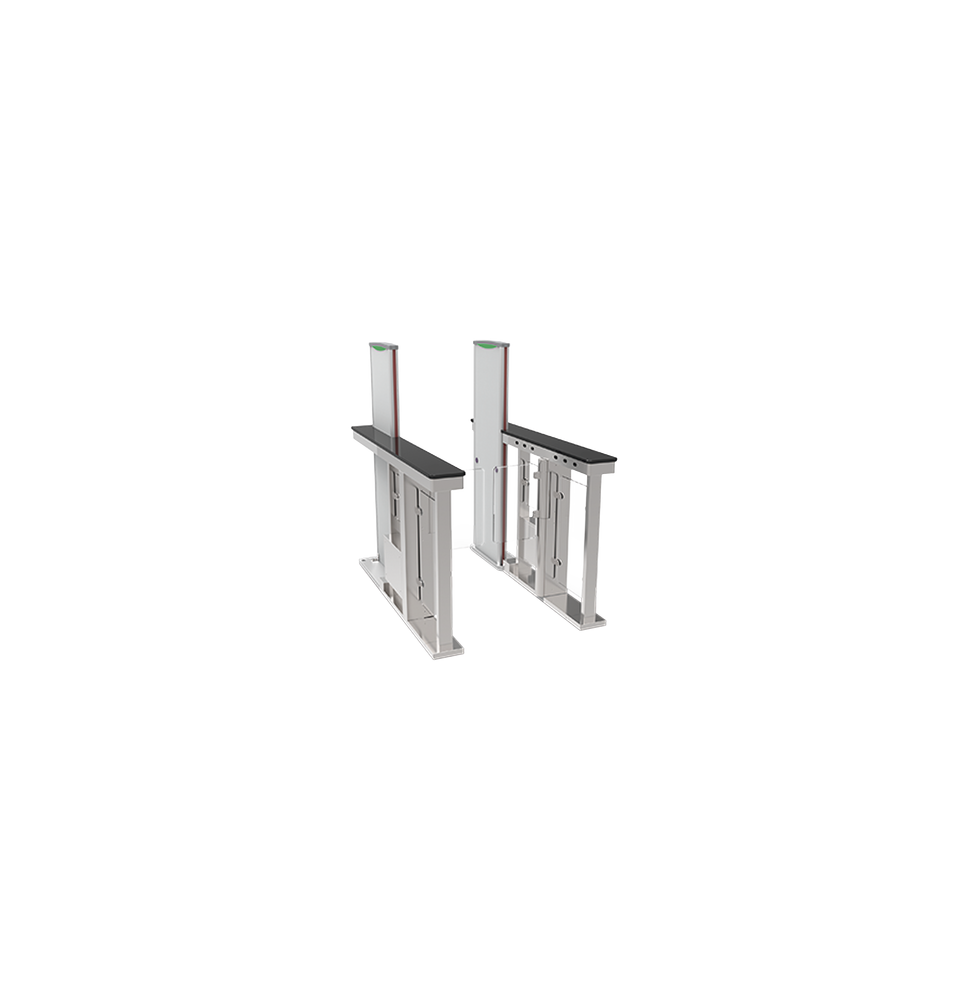 ZKTECO MST150 MST-150 Barrera peatonal abatible (tipo swing) con detector de metales ZKTECO MST150 MST-150 Barrera peatonal abatible (tipo swing) con detector de metales