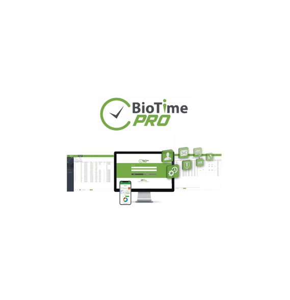 ZKTECO ZKBTPBPR ZKBTPBPR Software de Gestión Centralizada de Asistencia BIOTIMEPRO Li