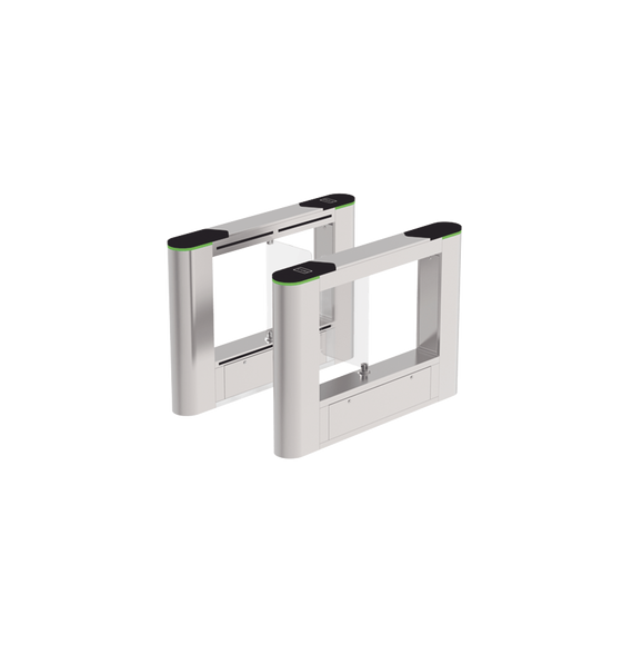 ZKTECO SBTL6000 SBTL6000 Barrera Abatible para un carril de acceso peatonal con cubie
