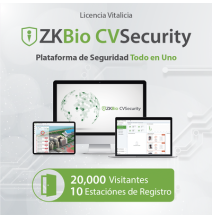 ZKTECO ZKCVVISP102W ZKCVVISP102W Licencia para ZKBio CVsecurity permite la gestion de