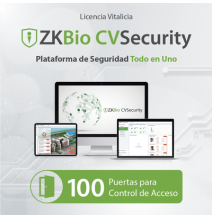 ZKTECO ZKCVACP100 ZKCVACP100 Licencia para ZKBio CVsecurity permite gestionar hasta 1