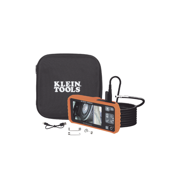 KLEIN TOOLS ET19 ET19 Dual Cámara Boroscopio Pro 5.5mm 720p USB-C/Wi-Fi y LCD 4.3  a