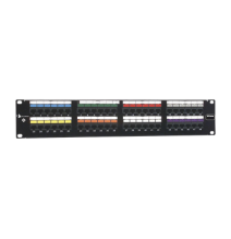 SIEMON HD648 HD6-48 Patch Panel UTP HD6 de 48 puertos Precargado con Jacks Categoría