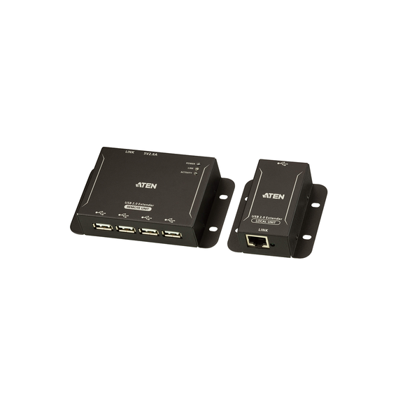 ATEN UCE3250 UCE3250 Extensor USB 2.0 |Cat 5| Hub de 4 puertos | hasta 50 metros
