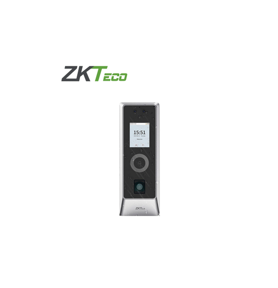 ZKTECO PROMAQR PRO-MA-QR Lector Autonomo de Reconocimiento Facial y Código QR para Ex