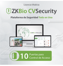 ZKTECO ZKCVACP10 ZKCVACP10 Licencia para ZKBio CVsecurity permite gestionar hasta 10