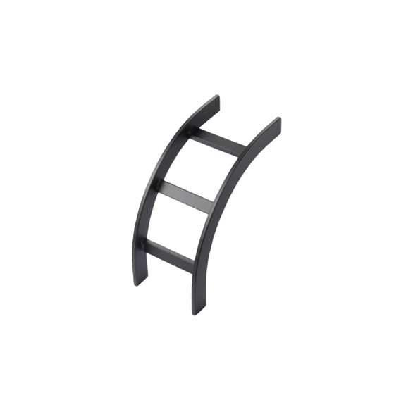 HOFFMAN LOB12BLK LOB12BLK Accesorio de Escalerilla Curva Vertical (Bajada) Exterior 1