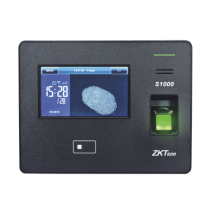 ZKTECO S1000Z S-1000Z Terminal Biométrica IP 20 000 Huellas Touch Screen Tiempo y Asi