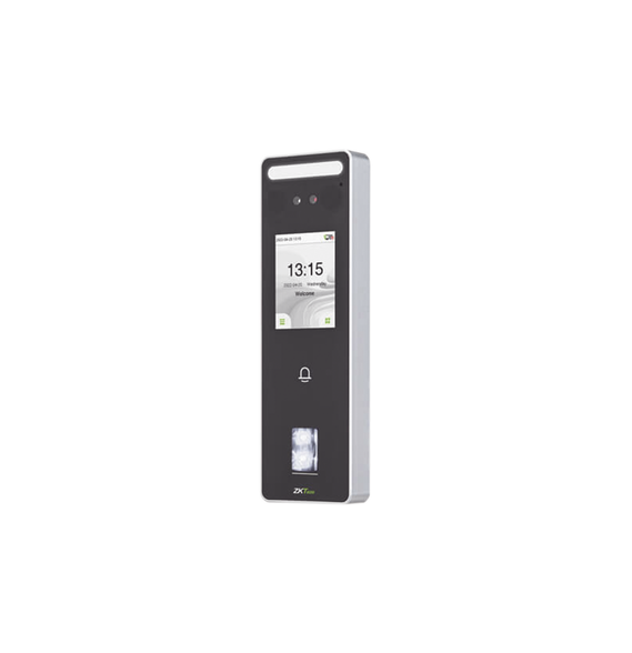 ZKTECO SPEEDFACEV3LFP SPEEDFACE-V3L-FP Lector Autonomo de Reconocimiento Facial y Hue