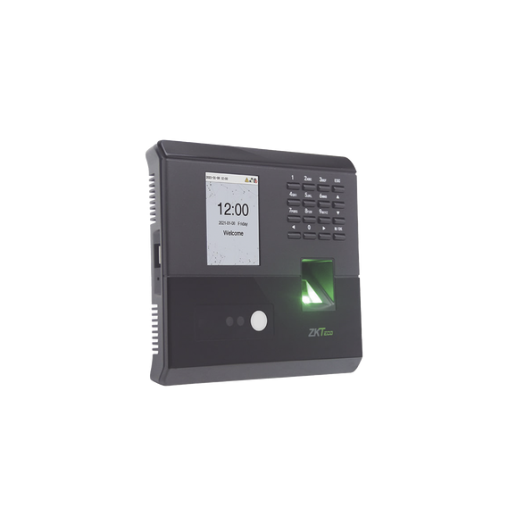 ZKTECO MB10V MB10V Lector de Reconocimiento Facial y Huella Digital / 100 Rostros / 5
