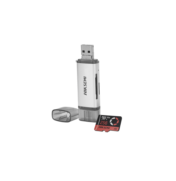HIKSEMI by HIKVISION HSTFE3256GFREE HSTFE3/256G/FREE Kit de Memoria MicroSD de 256GB