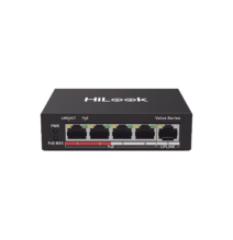 HiLook by HIKVISION NS0105P35B NS-0105P-35(B) Switch PoE+ / No Administrable / 4 Puer