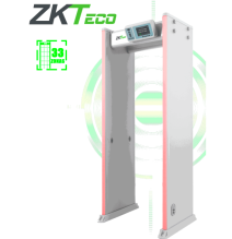 ZKTECO D4330 - Arco Detector de Metales con 33 zonas de detección  300 niveles de sen