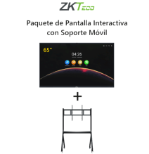 ZKTECO IWB65BPAQ - Paquete de Pantalla Digital Interactiva de 65 pulgadas IWB65B con