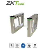 ZKTECO SBTL300 - Barrera Peatonal Tipo Swing Bidirecc. / 2 Chasis Acero SUS304/ Aleta