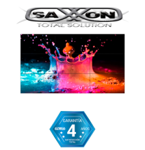 SAXXON AN5535B1 - Pantalla  LED de 55 pulgadas para video wall /  1080p / Marco ultra