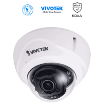 VIVOTEK FD9387-FR-v2 - Cámara IP domo exterior antivandálica 5 MP  reconocimiento fac