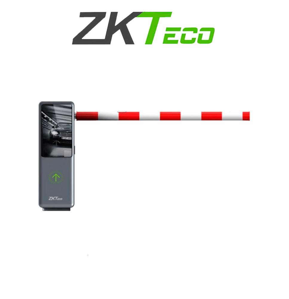 ZKTECO - BG-LCD100L/R (3m) - Barrera Vehicular / Brazo brazo cilíndrico con esponja 3