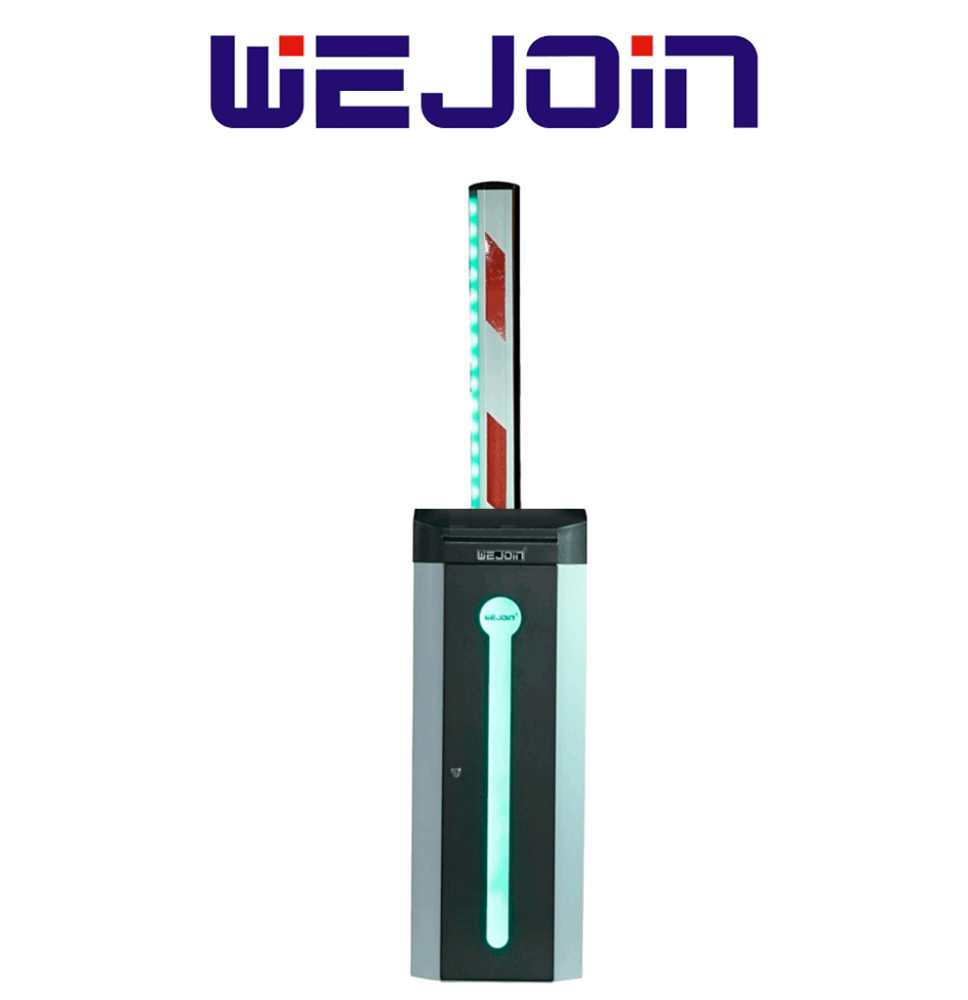 WEJOIN WJCB120VIL34LED - Barrera Vehicular Izquierda con Led / Alto flujo / Motor 24