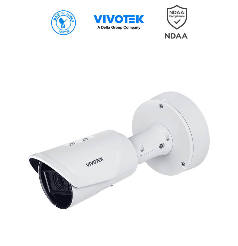 VIVOTEK IB9391-EHTV-v2 - Cámara IP Bullet Exterior 8 MP 4K  varifocal motorizado 4-9m