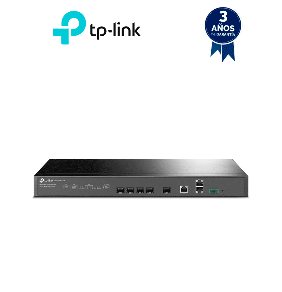 TP-LINK DS-P7001-04 - Delta Stream - OLT con 4 puertos GPON  capacidad de conexión ha