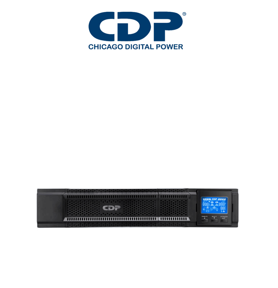 CDP UPO11-2RT AX - UPS Online / 2000VA / 2000W / 8 Terminales de salida / 4 Terminale