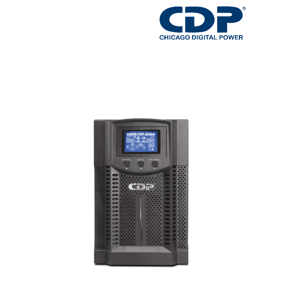 CDP UPO11-2 AX UPS Online / 2000VA / 2000W / 8 Terminales de las cuales 4 son program