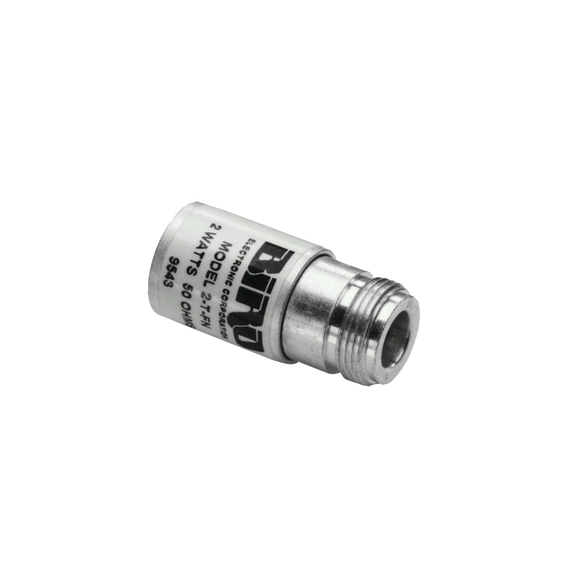 BIRD TECHNOLOGIES 2TFN 2TFN Carga Fantasma Coaxial 50 Ohm DC-6 GHz 2 Watt Conector N