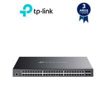 TP-LINK SG3452P - Switch L2+ Omada PoE+ con 48 puertos PoE+ 10/100/1000 Mbps  4 puert