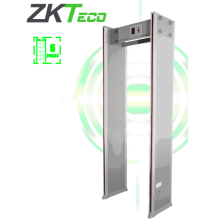 ZKTECO D1065 - Arco detector de metal con 6 zonas de detección  100 niveles de sensib