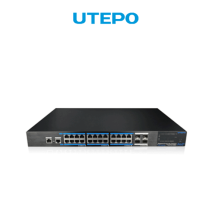 UTEPO UTP7524GEPOE4GF - Switch Gigabit PoE administrable  capa 2  24 puertos PoE Giga