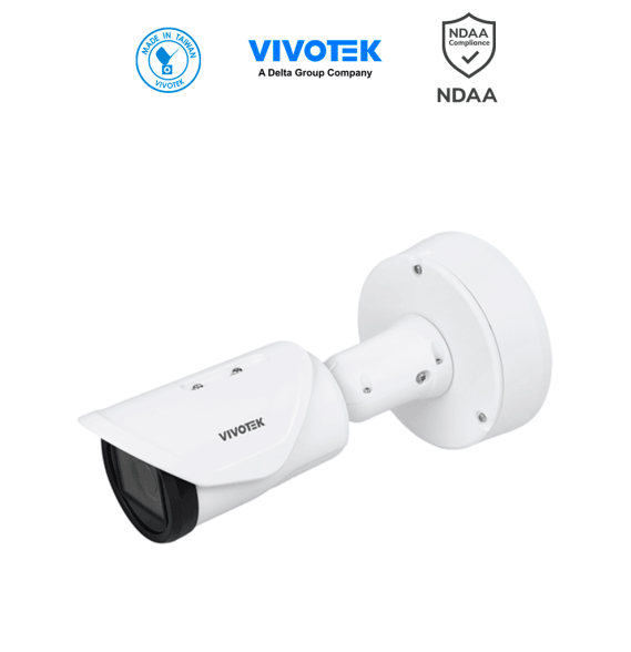 VIVOTEK IB9387-EHTV-V3 - Cámara IP bullet exterior 5 MP  lente varifocal remoto 2.7-1