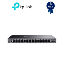 TP-LINK SG3452 - Switch Omada SDN administrable con 48 puertos Gigabit y 4 puertos SF