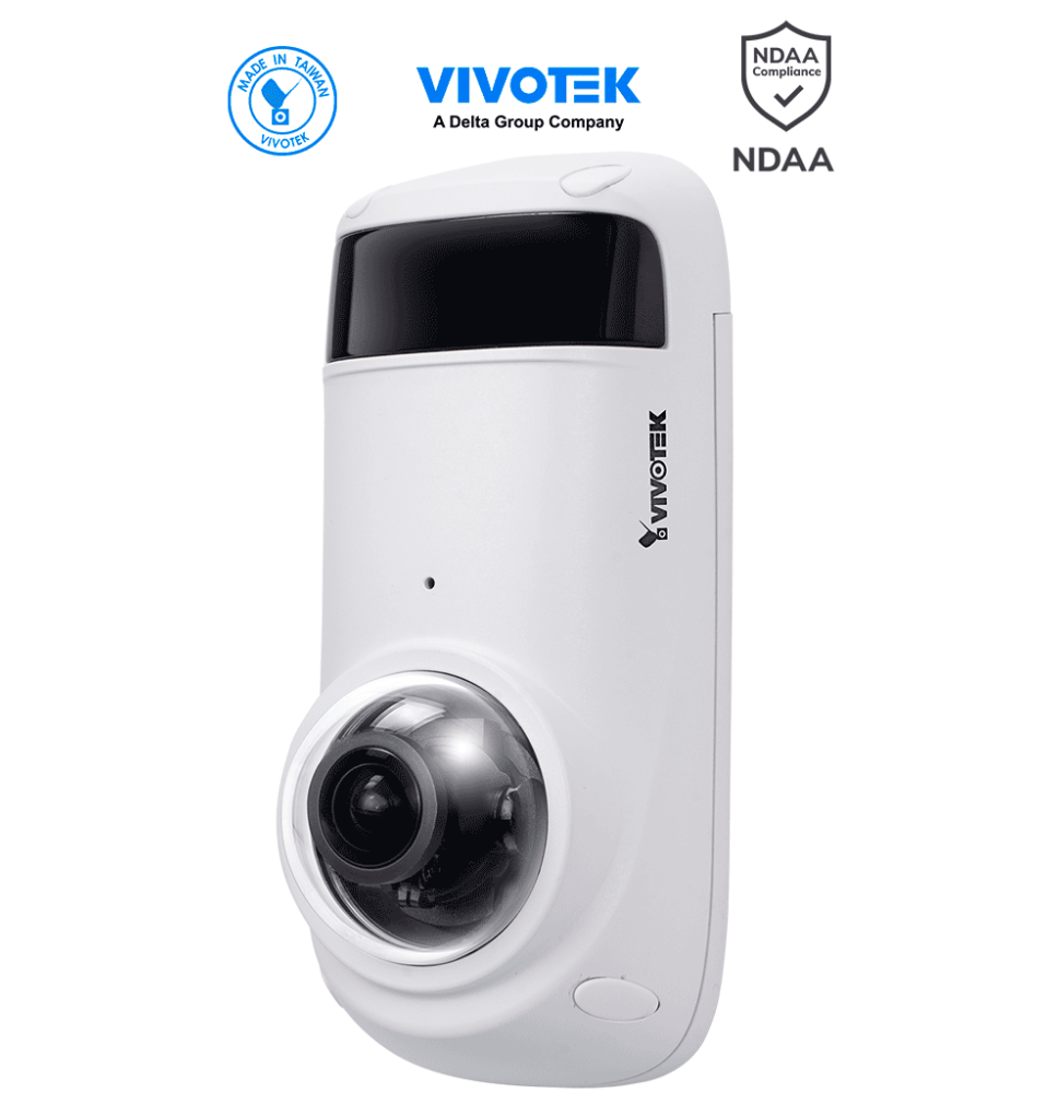 VIVOTEK CC9381-HV - Cámara IP panorámica exterior de 5 MP con visión 180  Smart IR 1