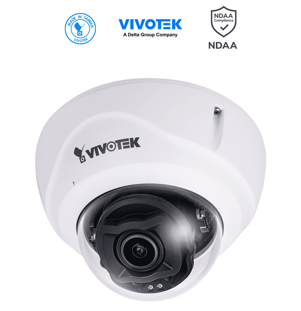 VIVOTEK FD9387-HTV-A - Cámara IP domo exterior antivandálica 5 MP  lente varifocal mo