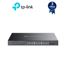 TP-LINK SG3428MP -  Switch L2+ Omada PoE+ con 24 puertos PoE+ 10/100/1000 Mbps  4 pue