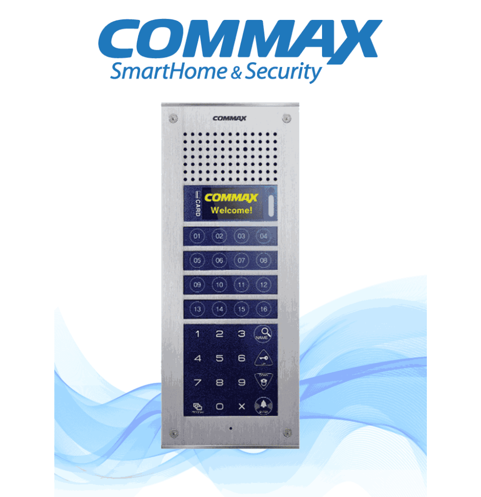 COMMAX CMP4BCT - Frente de calle para solución de videoporteros para apartamentos  so