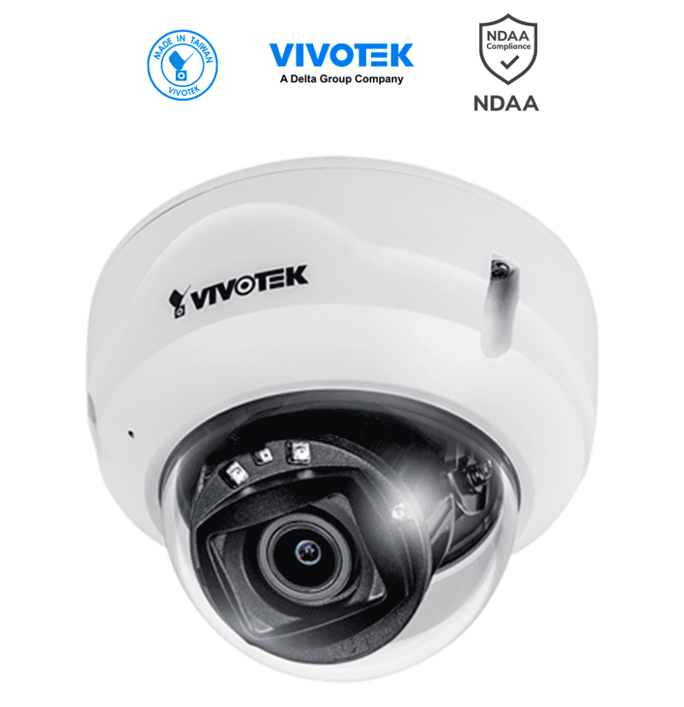 VIVOTEK FD9389-EHTV-v2 - Cámara IP domo exterior 5 MP  lente varifocal remoto 2.8-10m