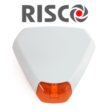 RISCO RWS50 - Sirena Triangular Exterior Inalambrica / Estroboscopica / 433 Mhz / Com