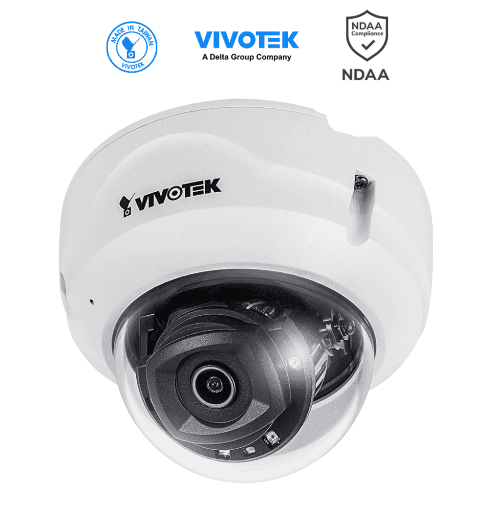 VIVOTEK FD9389-EHV-v2 - Cámara IP domo exterior 5 MP  H.265  Smart IR 30m  WDR Pro  m