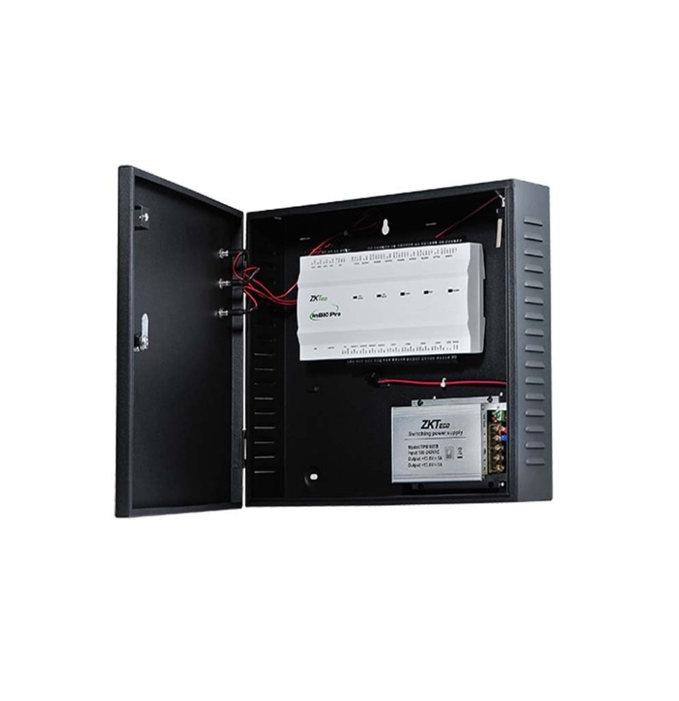 ZKTECO INBIO260PROB - Panel de Control de Acceso Avanzado con Gabinete y Fuente / 2 P