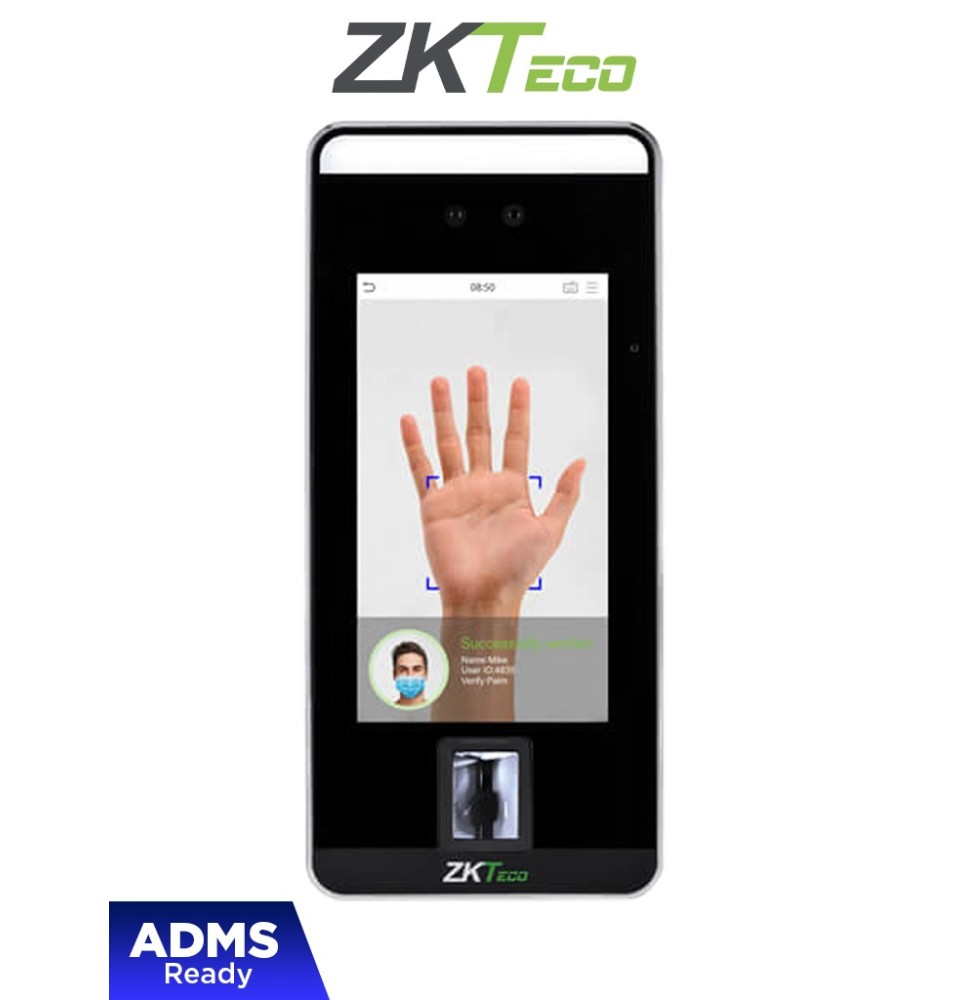 ZKTECO SpeedFaceV5LP - Control de Acceso y Asistencia Visible Light con Autenticació