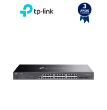 TP-LINK TL-SG3428X - Switch Omada SDN administrable con 24 puertos Gigabit y 4 puerto