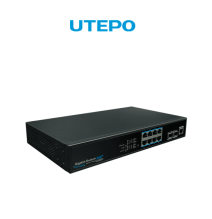 UTEPO UTP3-GSW0802S-MTP150 - Switch Gigabit PoE administrable  L2  8 puertos GE PoE 8