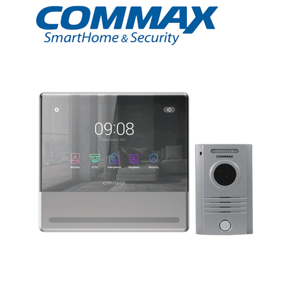 COMMAX CMV70MXP - Paquete de monitor Wifi para videoportero / App Commax Hey Call/ An