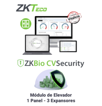 ZKTECO ZKBIOCVELEONLINES1 - Modulo Vitalicio para Control de Elevadores con  BioCVSec