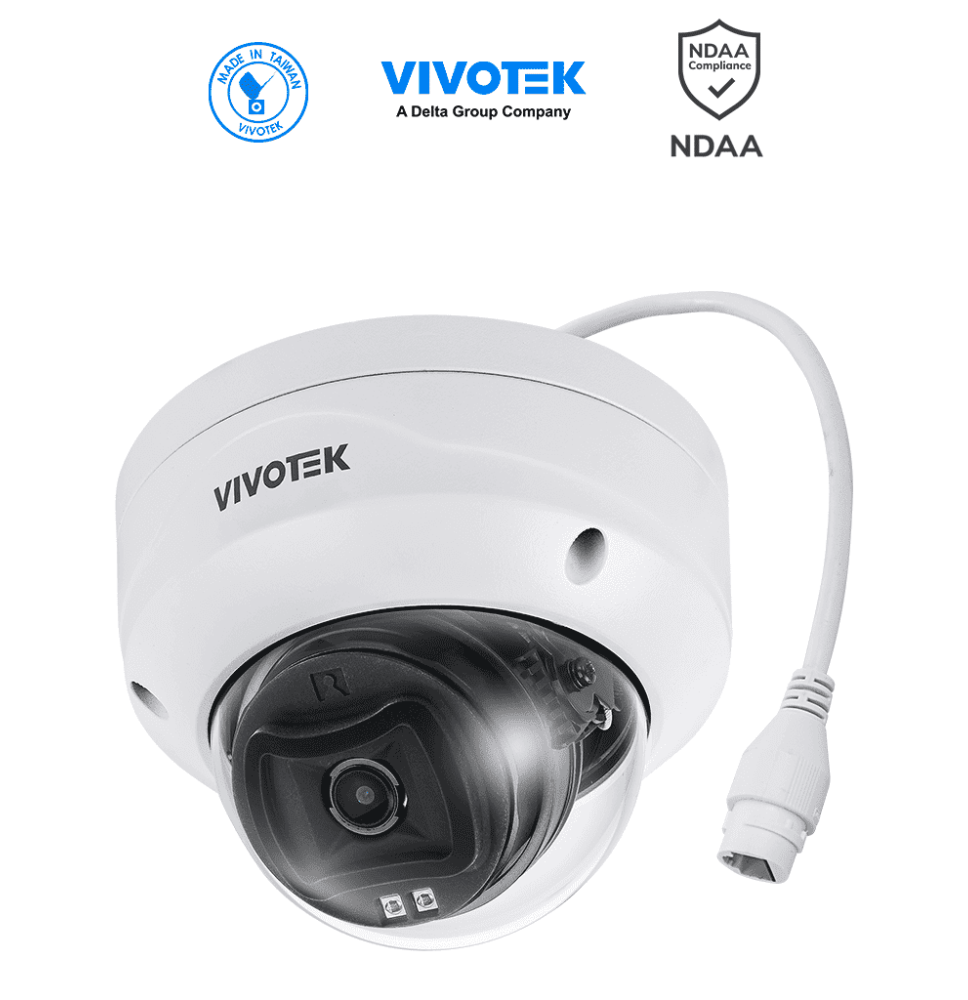 VIVOTEK FD9383-HV - Camara IP domo exterior 5 MP  Smart IR 30mts   WDR Pro  Lente Fij