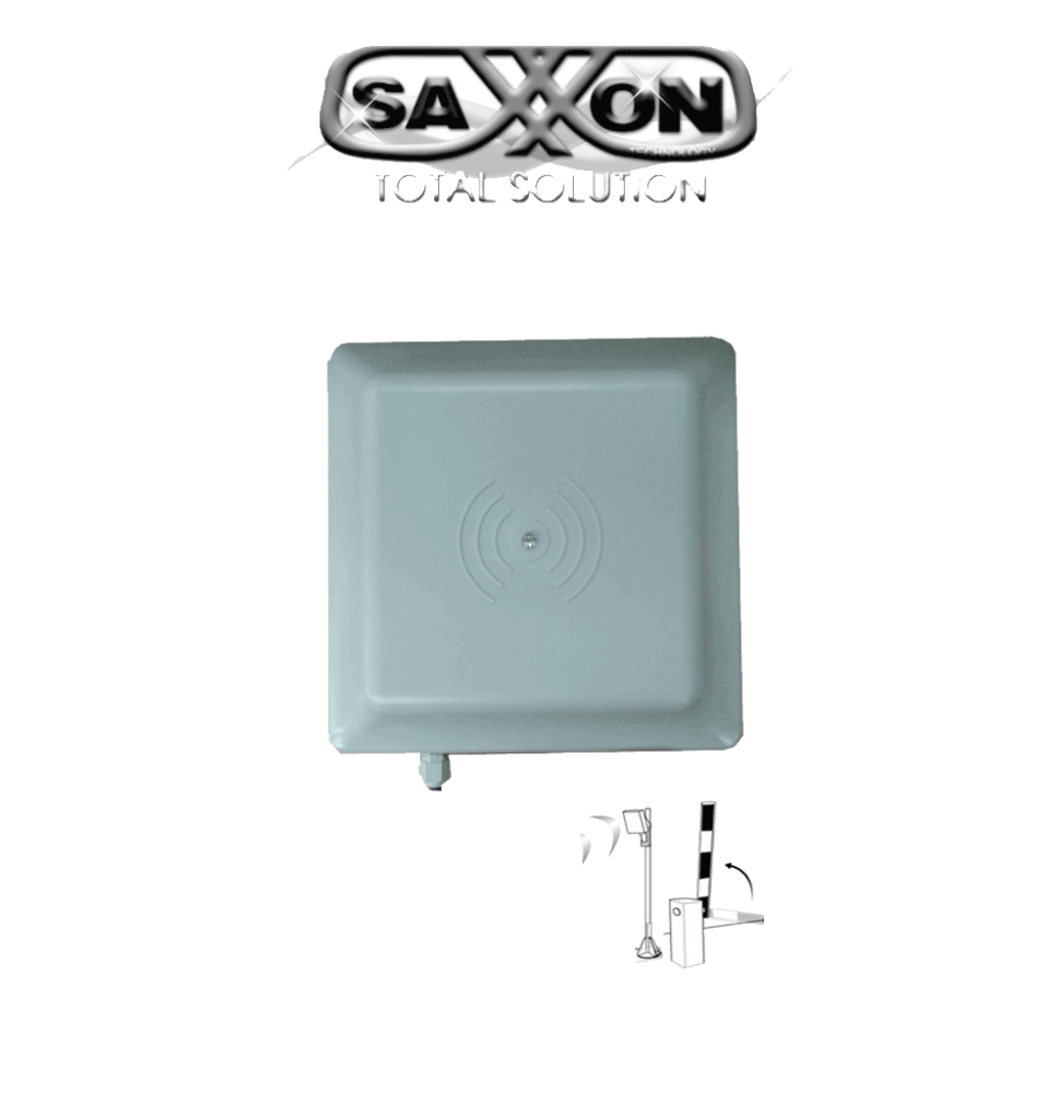 SAXXON SAXR2656 - Lectora de Tarjetas UHF para Control de Acceso Vehicular / 902 A 92