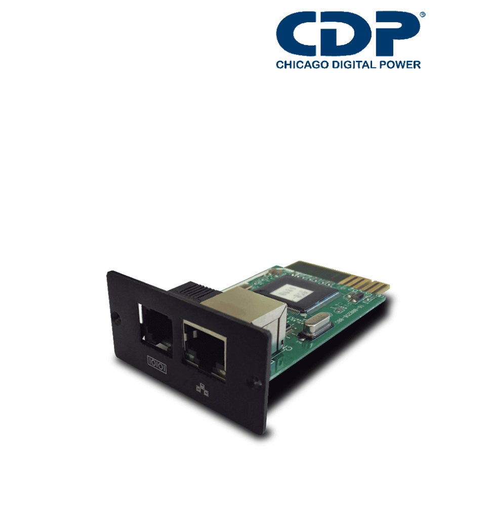 CDP UPOSNMP-TX-WEB PRO CARD / Tarjeta de monitoreo / Para equipos UPO11-1 2 3 / UPO11