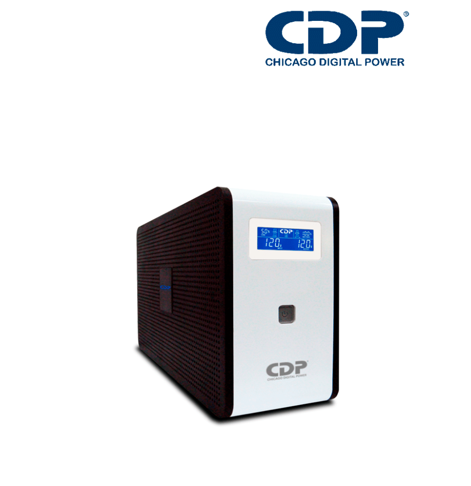 CDP R-Smart1210 - UPS / 1200VA / 720W / Pantalla  LCD / 10 Terminales de salida / 5 C